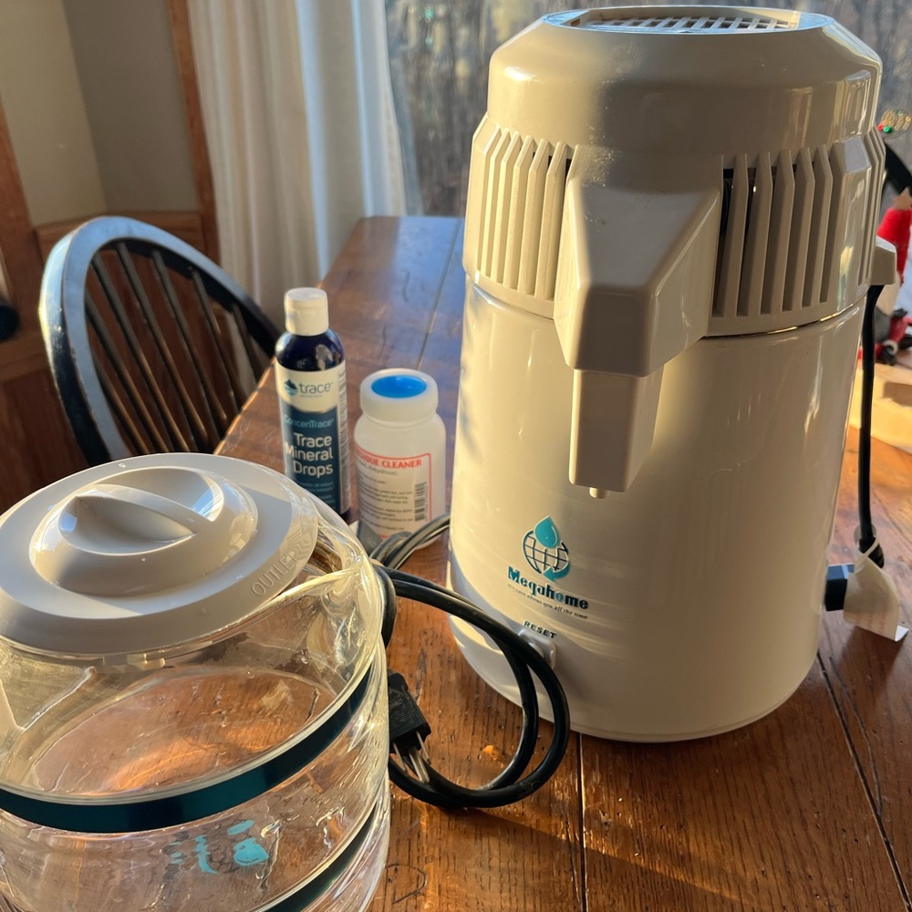 Megahome water distiller